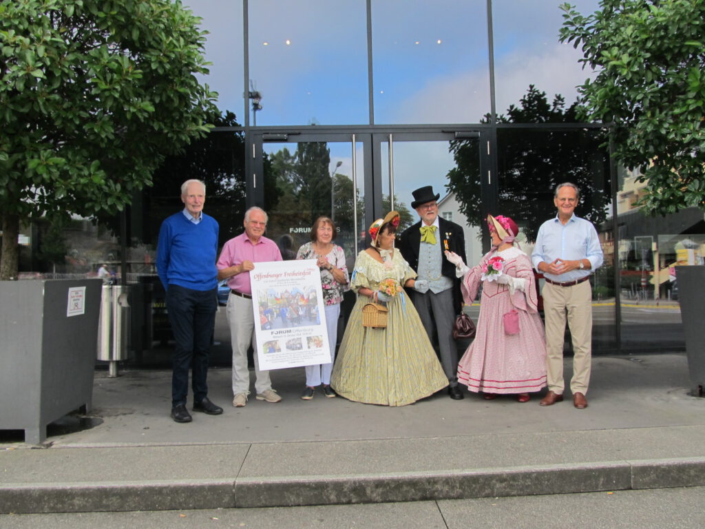 Film und Lesung zum Offenburger Freiheitsfest 1997 – 150 Jahre Badische Revolution am Mittwoch, 16. Oktober 2024, 16 bis 18 Uhr, im FORUM OFFENBURG