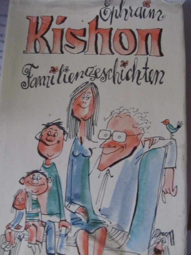 Lesung zu Ephraim Kishons Familiengeschichten anlässlich seines 100-jährigen Geburtstags am 23. August 1924 am Mittwoch, 6. November von 15 bis 17.30 Uhr im Büchercafé